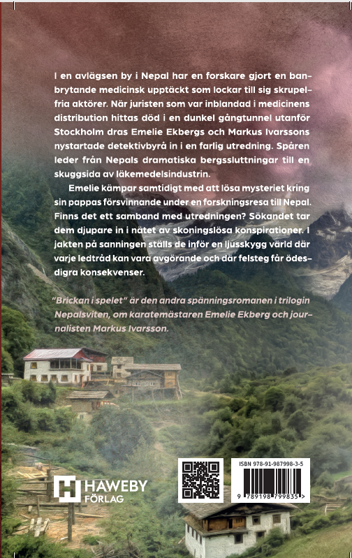 Sprickan i fasaden och Brickan i spelet (Nepalsviten del 1-2) (signerade, inkl frakt)