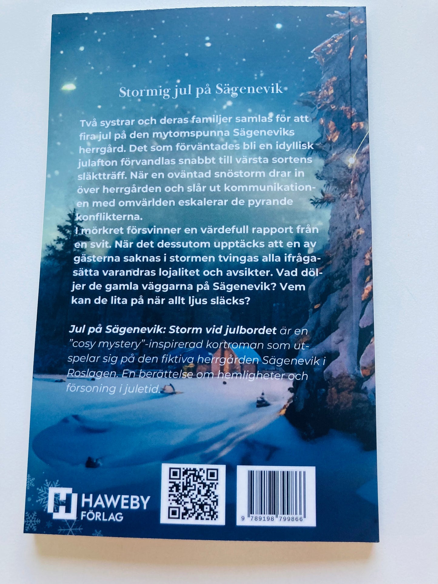 Jul på Sägenevik - Storm vid julbordet (signerad, inkl frakt)